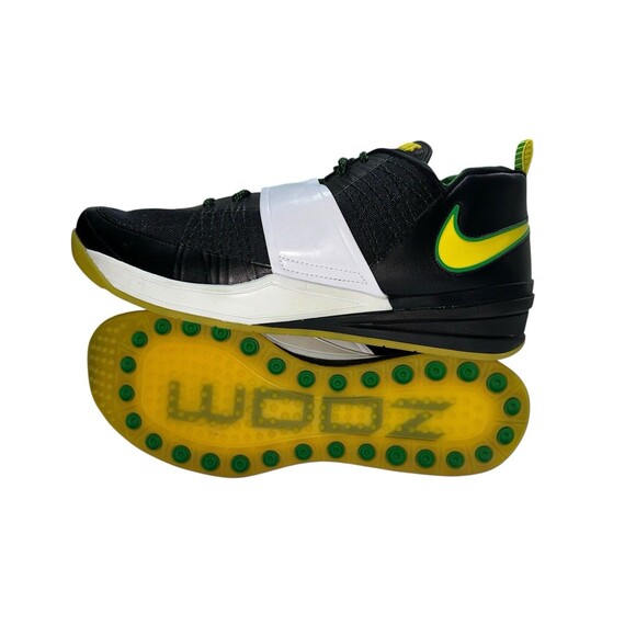 Men\'s Nike Zoom Revis Trainer Oregon Ducks Promo Sample Size 14 Black/Yell/Green main image 8